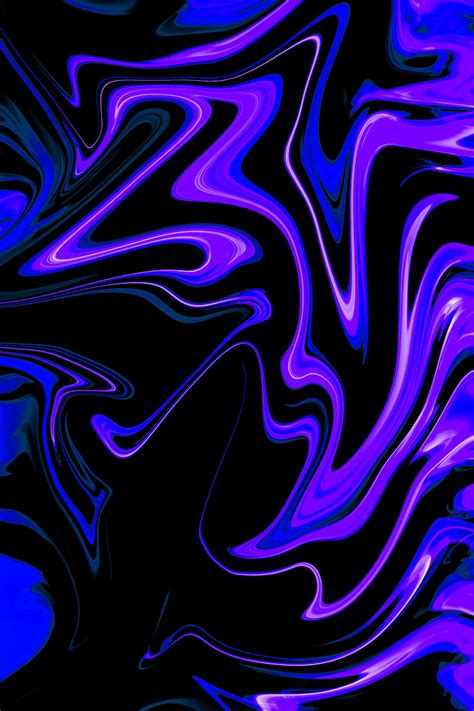 Purple And Black Abstract Wallpaper