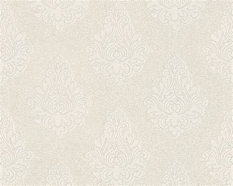 Wallpaper baroque white silver Gloss Architects Paper 95981-2