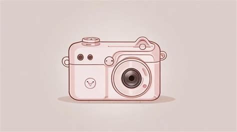 Premium AI Image | Capture the World A Cute Camera Drawing