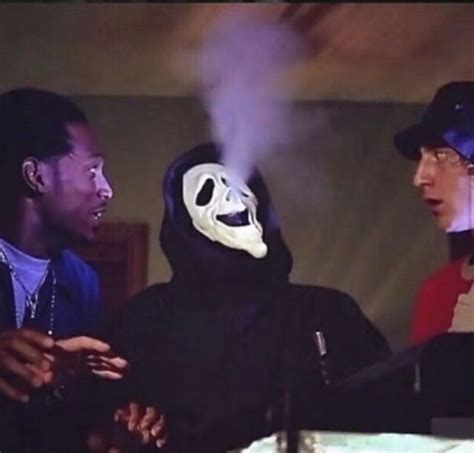 Funny Movie Scenes with Skull Mask