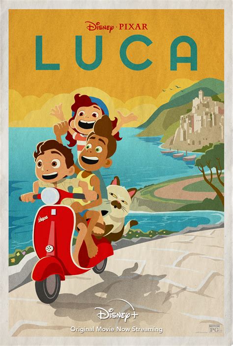 Luca - Disney/Pixar LUCA Digital Illustrated Poster Series | Clios