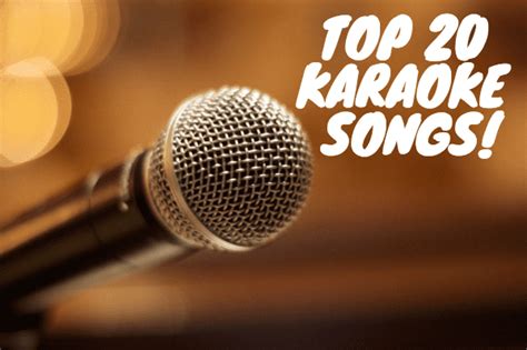 The Top 20 Karaoke Songs - Spinditty