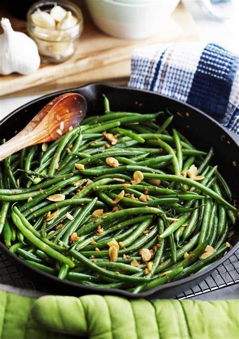 Garlic Ginger Green Beans - Yay! For Food