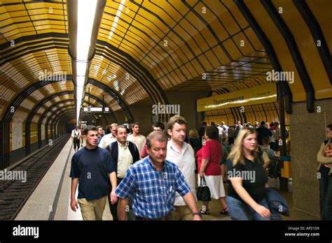 subway station Theresienwiese Munich Stock Photo - Alamy