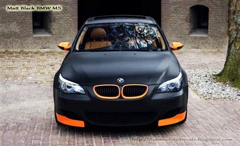 Automobile Trendz: Matt Black BMW M5