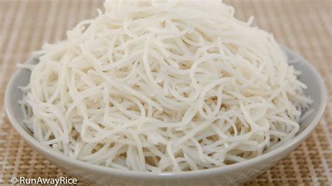 Rice Vermicelli (Bun) - How to Cook Perfect Noodles - RunAwayRice