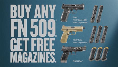 FN Announces Free FN 509 Magazines Promotion | FN® Firearms