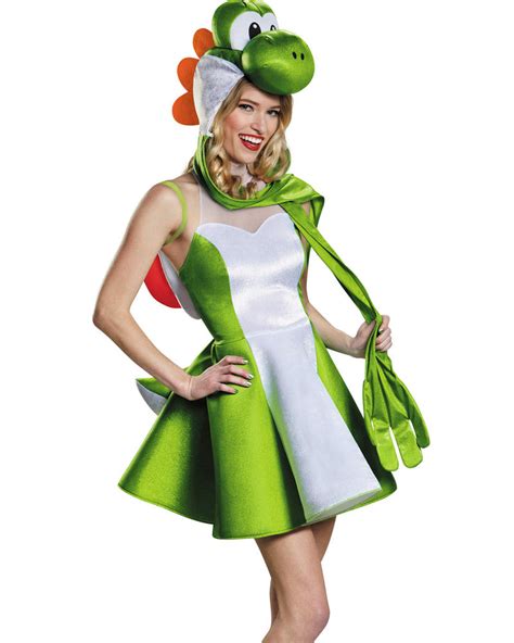 Super Mario Brothers Yoshi Womens Costume