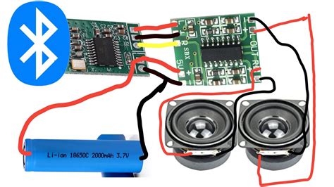 Bluetooth speaker module circuits mini speaker Diy Bluetooth Speaker Kit, Speaker Kits, Diy ...