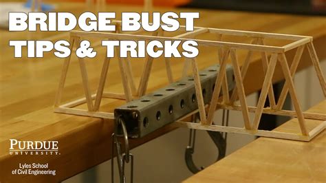 Balsa wood bridge design tips