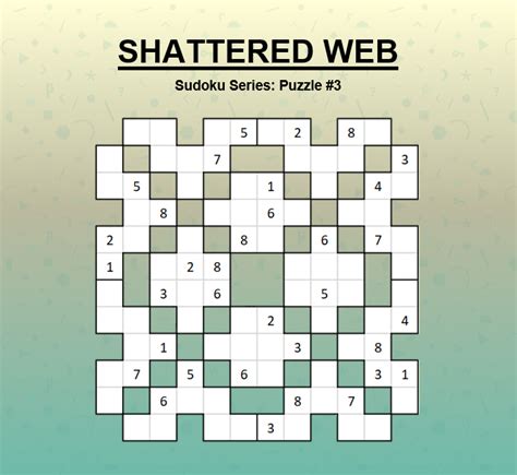 logical deduction - Shattered Webs - SS#3 - Puzzling Stack Exchange