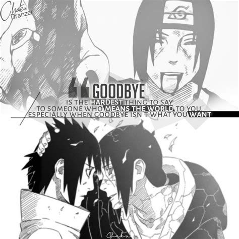 Sasuke and Itachi Uchiha Anime Quotes