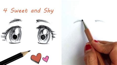 How to draw Various Kawaii Manga Eyes! (Step by Step) - YouTube