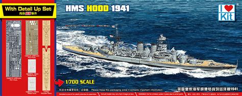 I Love Kit 65703 HMS Hood 1941 1:700 Model Kit - Jadlam Toys & Models - Buy Toys & Models Online