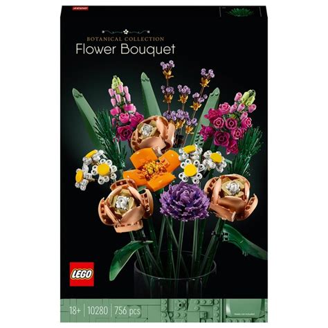 LEGO Icons 10280 Botanical Collection Flower Bouquet Set for Adults | Smyths Toys UK