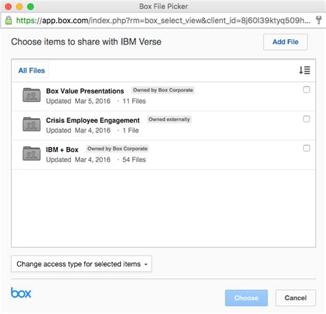 Socialize Me: IBM Verse Integration with Box Is Now Available