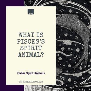 What is Pisces’s Spirit Animal? [Zodiac Spirit Animals Series]