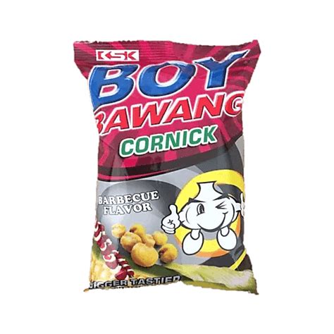 Boy Bawang Cornick BBQ Flavor | 90g | Chips & Crackers | Walter Mart