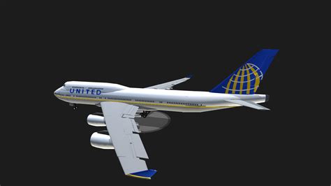 SimplePlanes | Farewell, United Boeing 747!