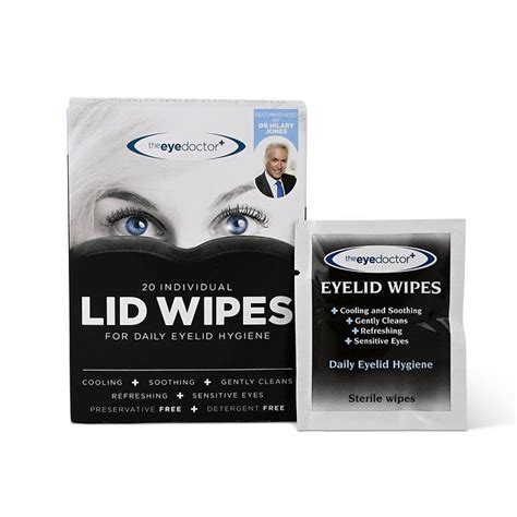 The Eye Doctor Sterile Disposable Pre-Moistened Eyelid Wipes – Eyeglass Supply Store