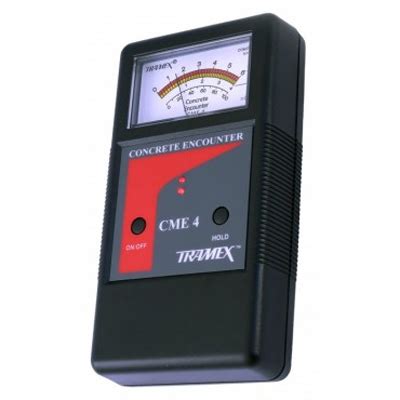 Tramex CME4 Concrete Moisture Meter Encounter | All about testers