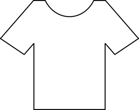 Inkscape T-Shirt Template - filelassa