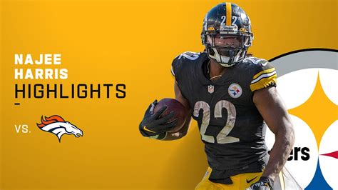 2021 Highlights: Najee Harris' Best Plays from 122-Yd Game From Week 5 | Pittsburgh Steelers ...