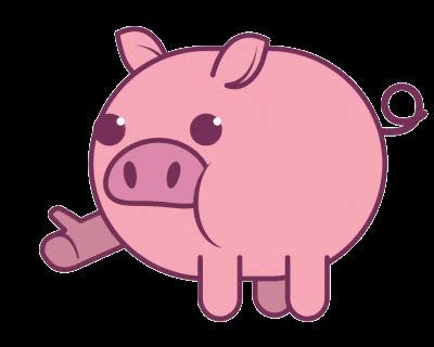 Happy Pig GIF - Clip Art Library