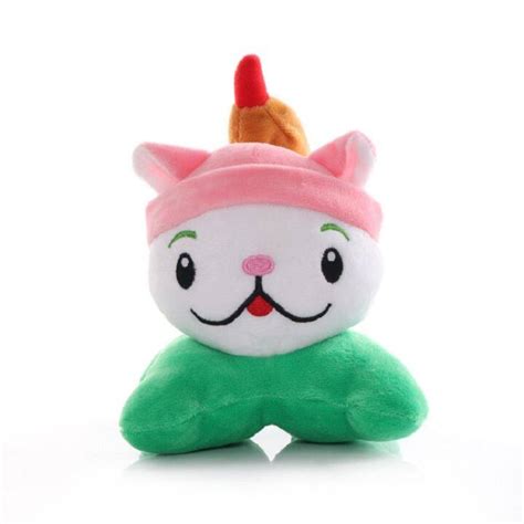 16cm Plants VS Zombies Soft Plush Toy Doll PVZ Cattail Plush Sucker Pendant Stuffed Doll ...