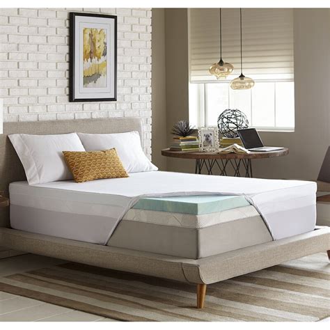 Simmons Curv Simmons 3" Gel Memory Foam Mattress Topper & Reviews | Wayfair