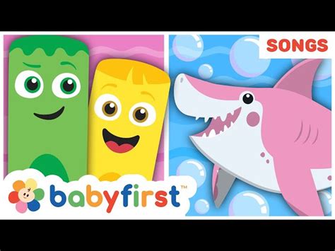 Baby shark dance | Educational video w color crew | Nursery rhymes | Baby shark remix ...