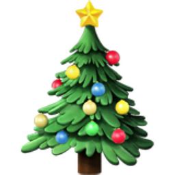 Christmas Tree Emoji (U+1F384)