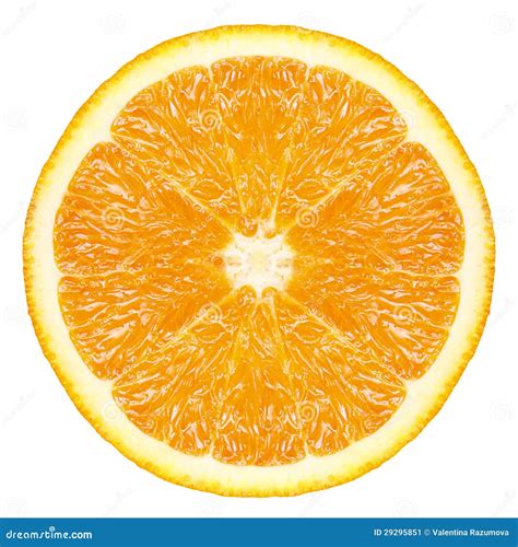 Orange fruit slice stock image. Image of refreshing, close - 29295851