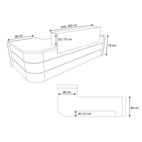 Reception Desk Dimensions in CM - Find the Perfect Fit