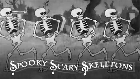 Silly Symphony: Spooky Scary Skeletons - YouTube