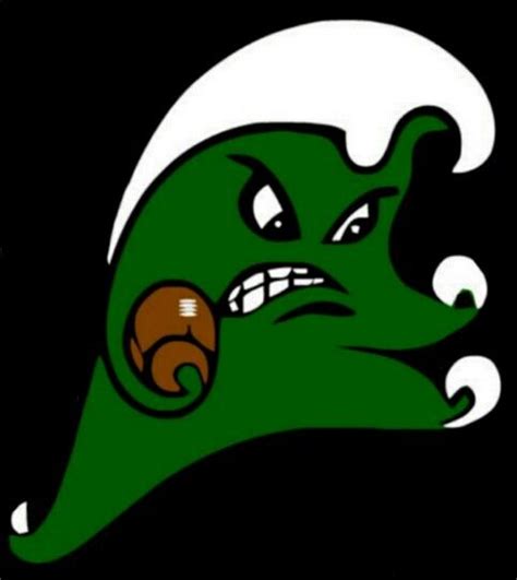 Fallon...home of the greenwave. What a great mascot...alf Alfa blowing in the wind. Ooh. I know ...