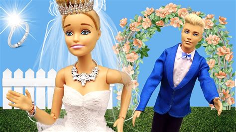 Barbie & Ken Wedding Ceremony💝- Fun And Simple - YouTube