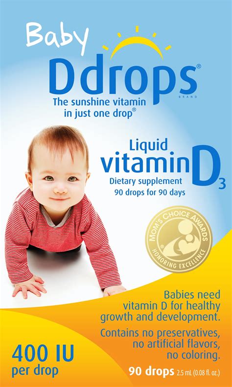 Vitamin D3 Drops Uses For Babies