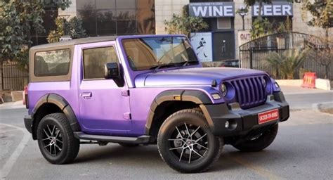 Mahindra Thar Modified Very Tastefully For A Wrangler-Like Look