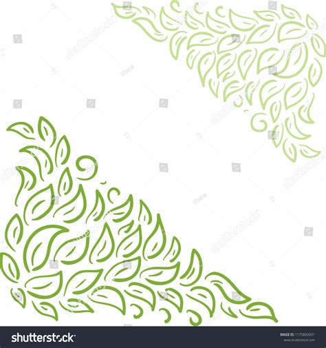 Green Nature Background Vector Illustration Stock Vector (Royalty Free ...