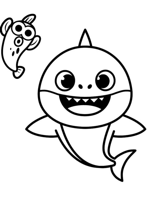 Baby Shark Coloring Pages Coloring Pages