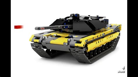 Lego Technic Tank M1 Abrams | Doovi