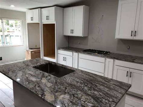 Azul Celeste Granite Kitchen Countertops