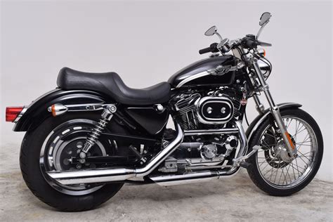 2003 Harley-Davidson® XL1200C Sportster® 1200 Custom (VIVID BLACK), Scott City, Missouri ...