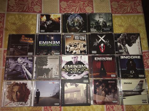 My Eminem Album Collection + my favourite single : r/Eminem