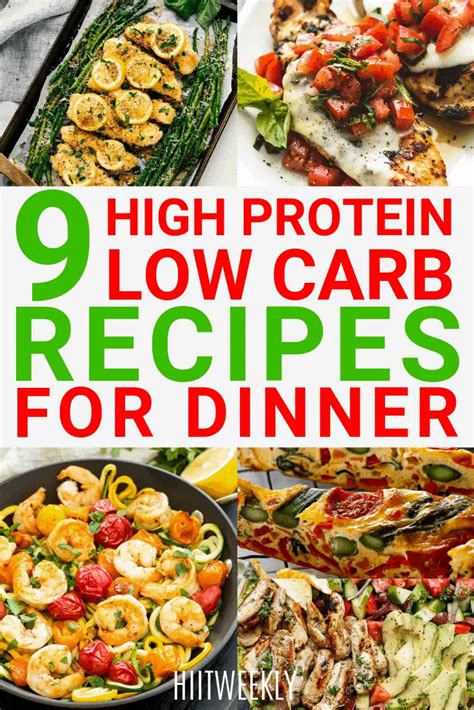 9 High Protein Low Carb Recipes For Faster Fat Loss | HIIT WEEKLY