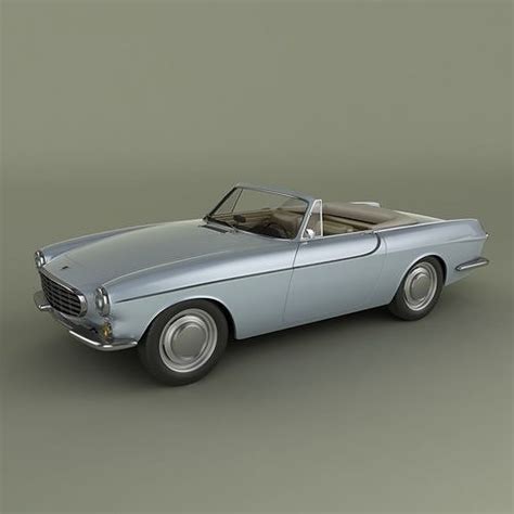 Volvo P1800 Convertible 3D model | CGTrader