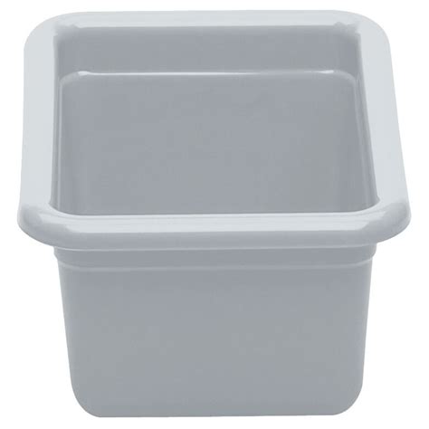 Cambro 912CBP180 Light Gray Polyethylene Plastic Utility Box