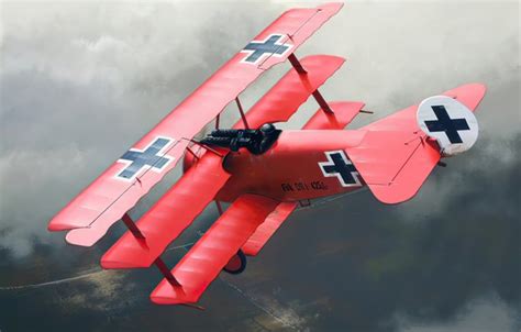 Wallpaper ART, WW1, AVIATION, BIPLANE, AIRPLANE, RED BARON images for ...