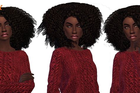 Whitley | website | Sims hair, Sims, Womens hairstyles